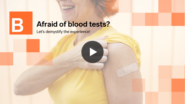 Afraid of blood tests? 
