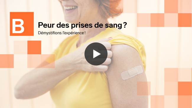 Dites adieu au stress des prises de sang